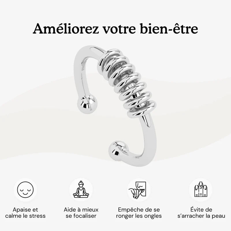 Bague d'Anxiété Ajustable Alya