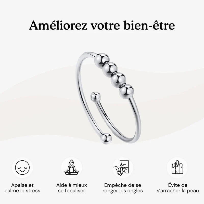 Bague d'Anxiété Ajustable Selene
