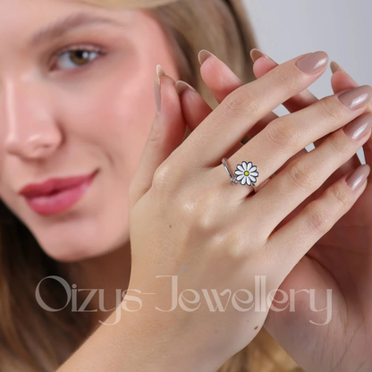 Bague d'Anxiété Ajustable Daisy