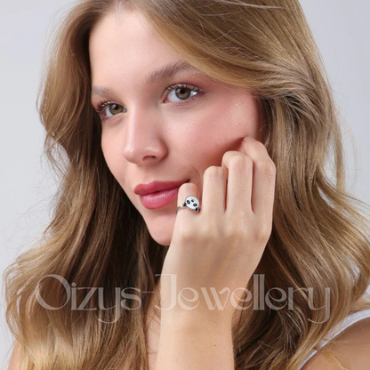 Bague d'Anxiété Ajustable Panda