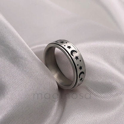 Bague d'Anxiété Inoxidable Stella