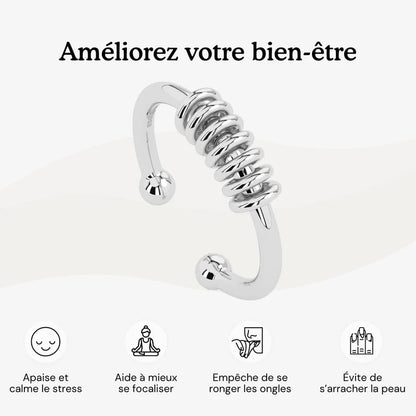 Bague d'Anxiété Ajustable Alya