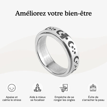 Bague d'Anxiété Inoxidable Stella